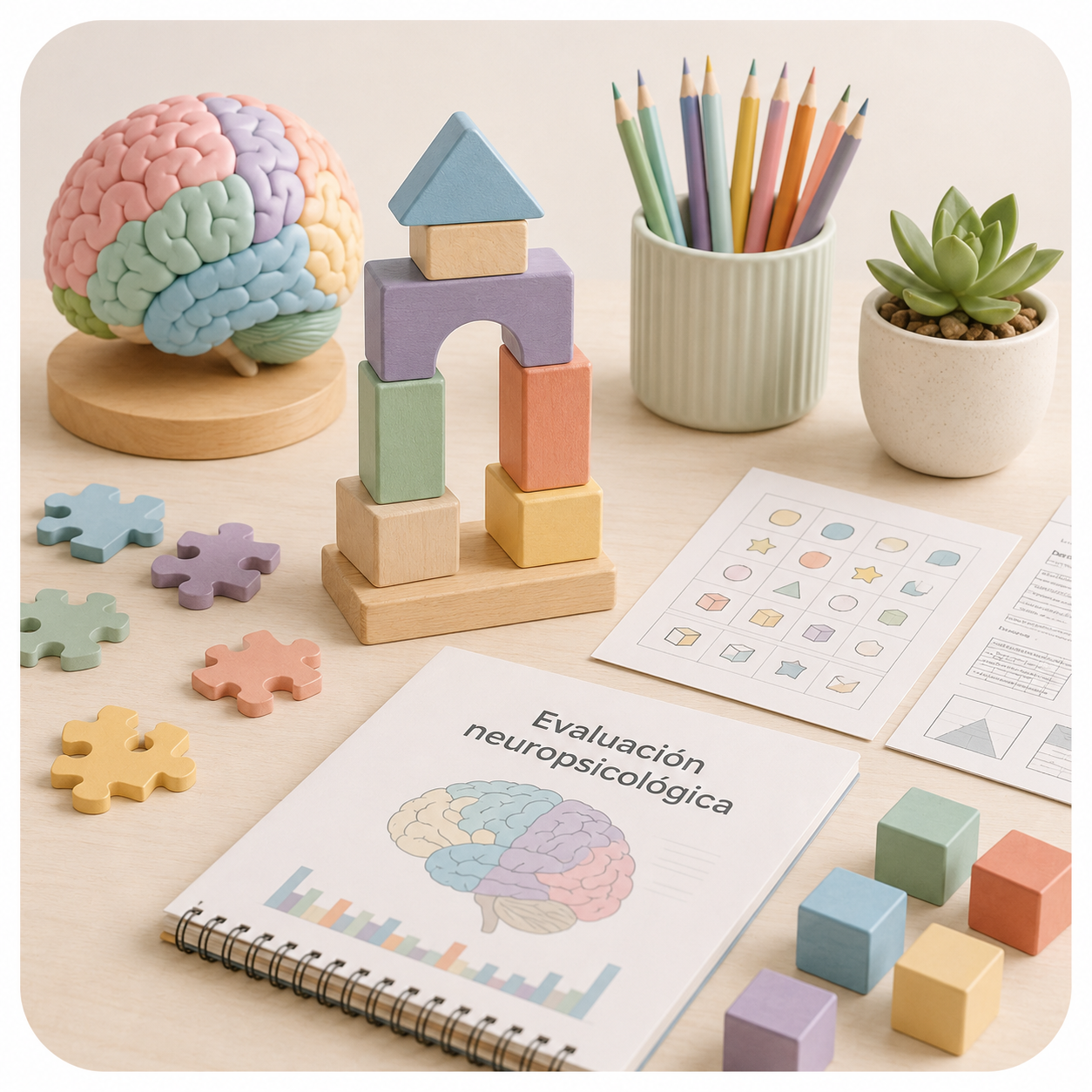 Materiales de evaluación neuropsicológica infantil y escolar